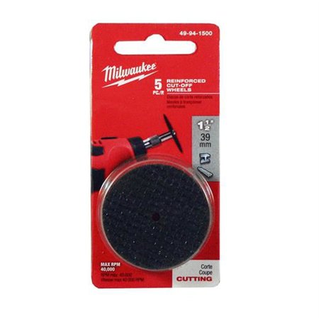 Milwaukee Tool 1-1/2 Rotary Tl Cutt Disk Pack Of 5 49-94-1500